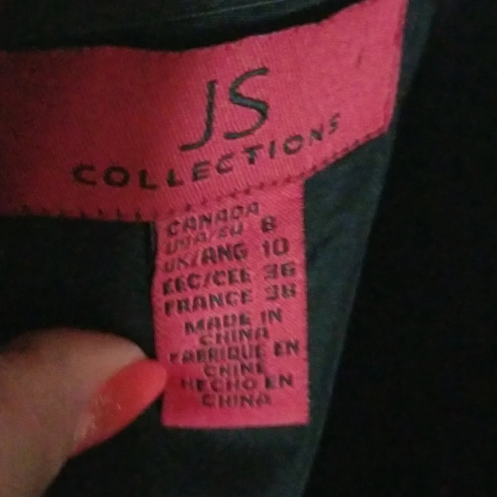 🖤Black🖤 & White Pleated Long Dress - Picture 6 of 14